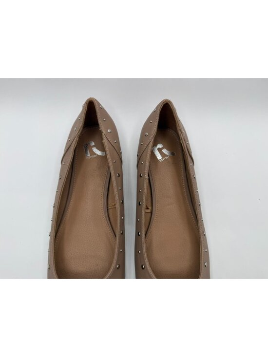 Rockport Tomatillo Ballet Flats Women Size 10W Tan Studded Pointed Toe Shoes - Picture 4 of 16